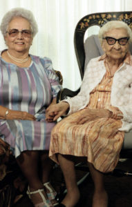 Angelina Quiroga (izq.) y Beatriz Pérez