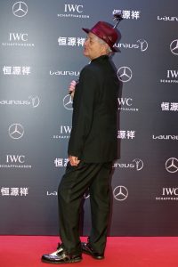 US actor Bill Murray arrives for the 2015 Laureus Sports Awards ceremony at Shanghai Grand Theater, in Shanghai, China, 15 April 2015. The Laureus Media Prize is attributed to people that have made an impact to the world of sport.  EPA/WU HONG