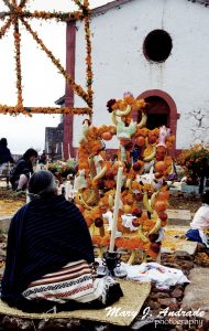 Vigil at the cemetery of Janitzio, Michoacán.