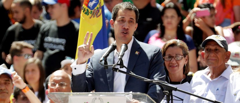 Guaido says aid to enter Venezuela starting Feb. 23, Maduro calls for peace