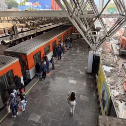 Fotografía que muestra las obras de remodelación en el sistema de Transporte Colectivo (Metro), y Calzada de Tlalpan este martes, en Ciudad de México (México). EFE/ Sáshenka Gutiérrez